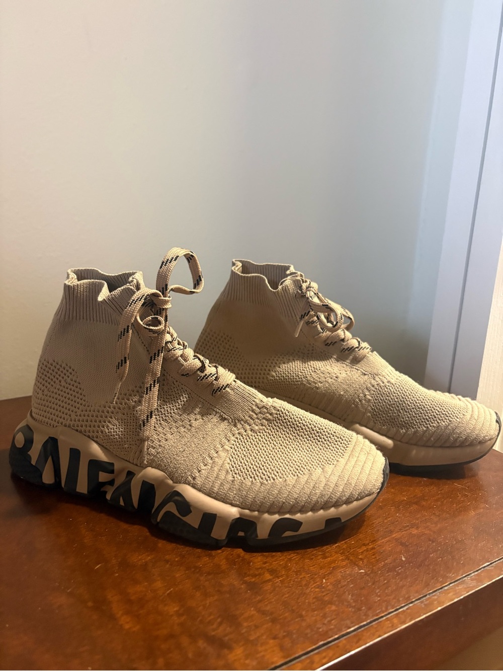 Balenciaga Women’s sock shoe brown